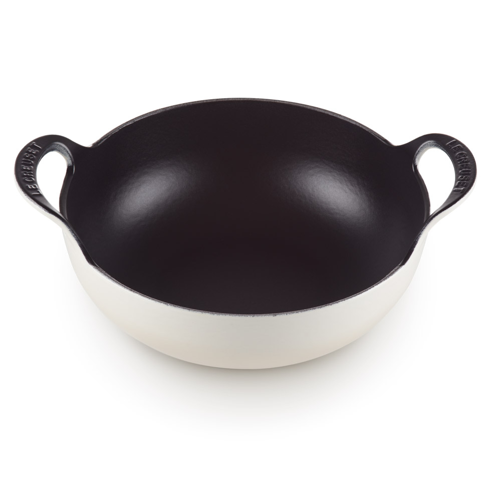 Le Creuset Wokpan / Balti Dish - Meringue - ø 20 cm / 1.8 Liter