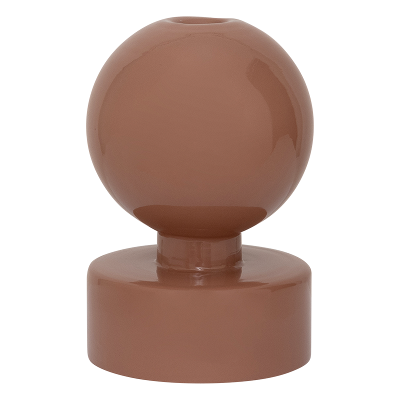 Urban Nature Culture - Pallo B - Kandelaar 9x13cm Cameo Brown