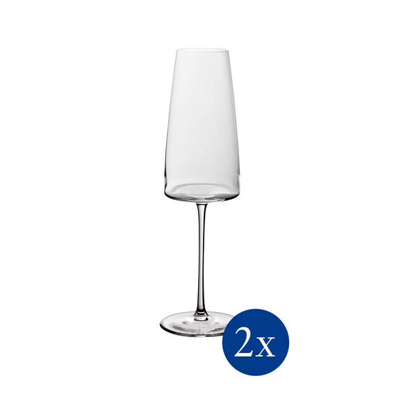 VILLEROY & BOCH - Metrochic- Champagneglas 0,44l s/2 NIEUW