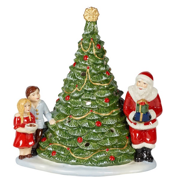 VILLEROY & BOCH - Christmas Toys - Sfeerlichtje Kerstboom & kerstman