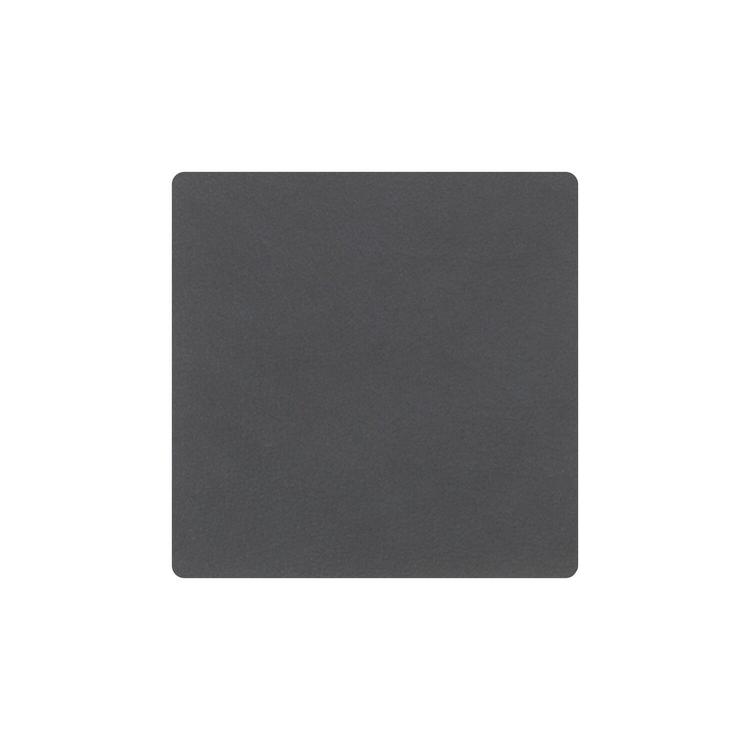 LIND DNA - Glass Mat Square - Onderzetter 10cm Nupo Anthracite