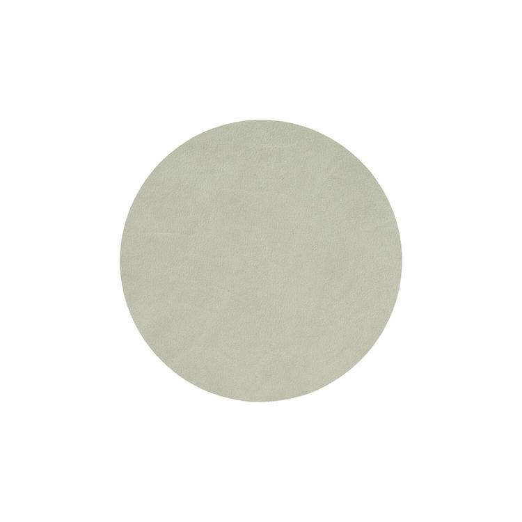 LIND DNA - Glass Mat Circle - Onderzetter 10cm Nupo Olive Green