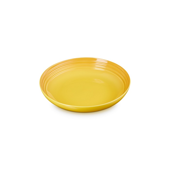 Le Creuset Diep Bord Nectar 22 cm - Pastabord - Geel