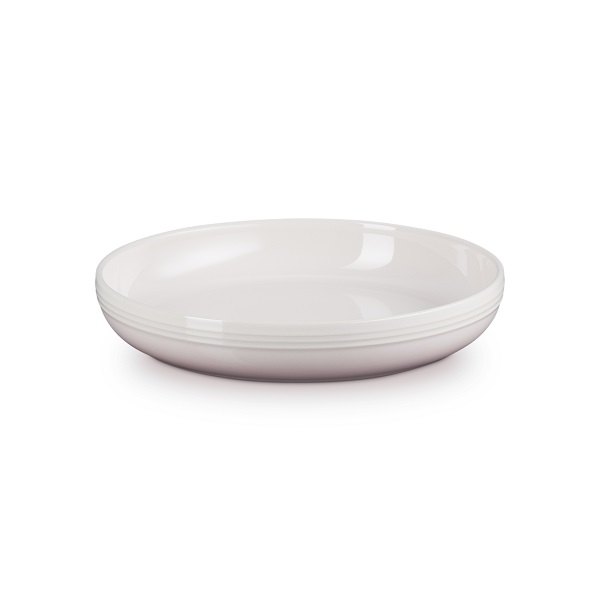 Le Creuset Diep bord Coupe Shell Pink 22cm