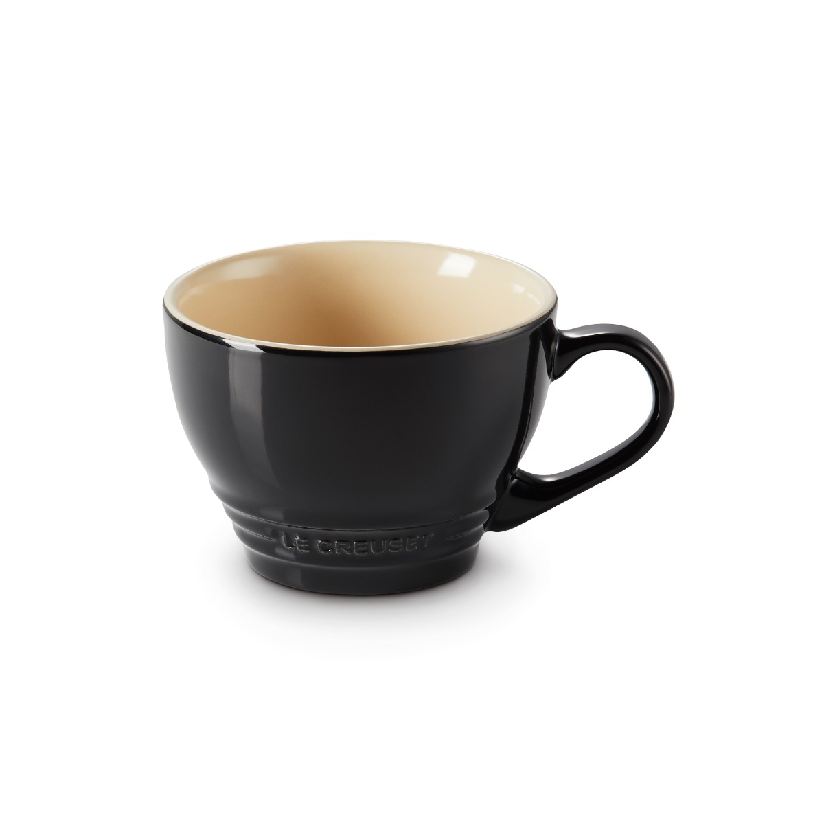 Le Creuset - Cappuccino Mok - 400 ML - Ebben Zwart