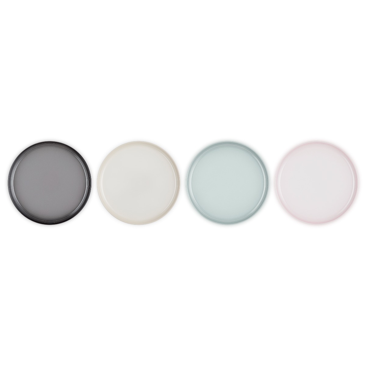 LE CREUSET - San Francisco - Ontbijtbord Coupe 22cm Set/4