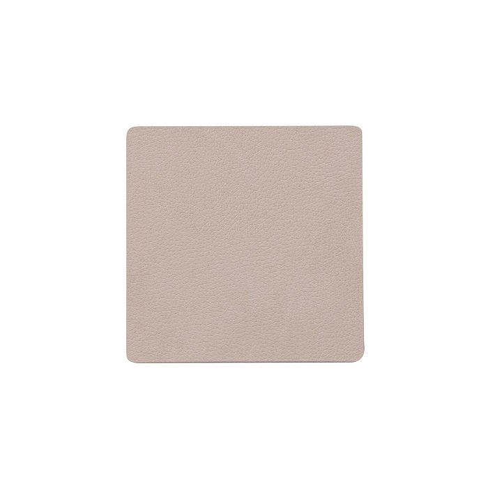 LIND DNA - Glass Mat Square - Onderzetter 10cm Clay Brown