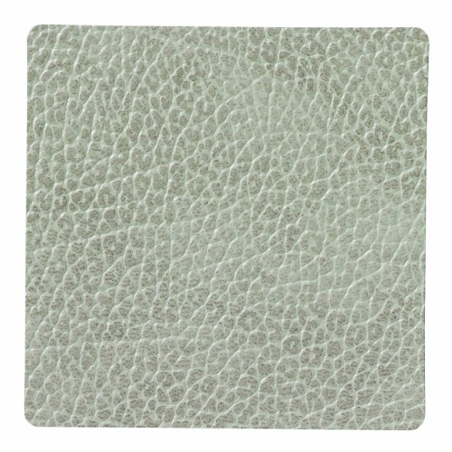 LIND DNA - Glass Mat Square - Onderzetter 10cm Hippo Olive Green