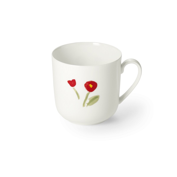 DIBBERN - Impression Red Flower Classic - Beker 0,32L