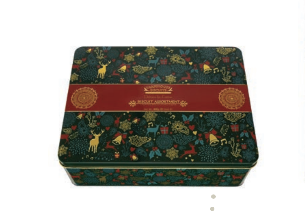 FARMHOUSE BISCUITS - Koekjes - Christmas Icon blik 600gram