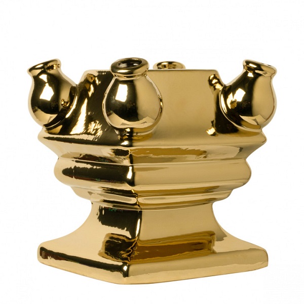 HEINEN - Stapelgekte - Vaas bodem goud
