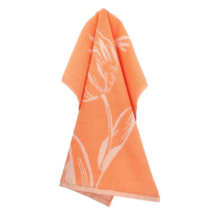 Bunzlau Castle - Tulips - Handdoek 53x60cm Tulp Orange (GOTS)