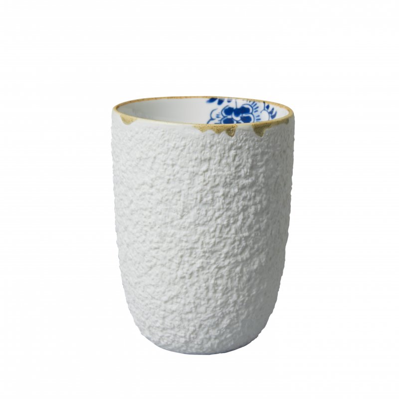 Heinen - Blauw Bloesem - Cappucinobeker 0,20L h11cm