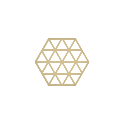 Zone  - Triangles - Onderzetter Warm Sand