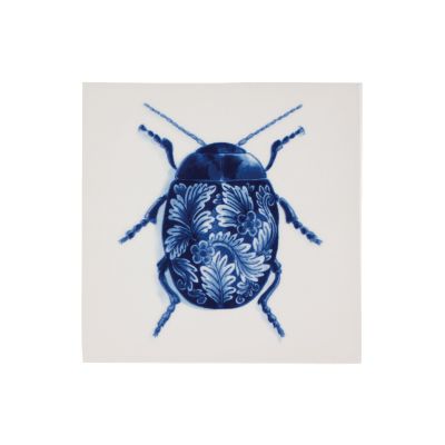 ROYAL DELFT - Wunderkammer - Tegel Bug 01