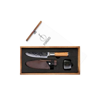 FORGED - Olive Forged - Kinder koksmes 16cm Olijfhout