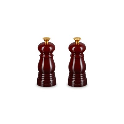 LE CREUSET - Le Moulin - Set van twee mini molens Garnet