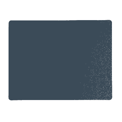 LIND DNA - Dinner Mat Square - Placemat 35x45cm Nupo Dark Blue