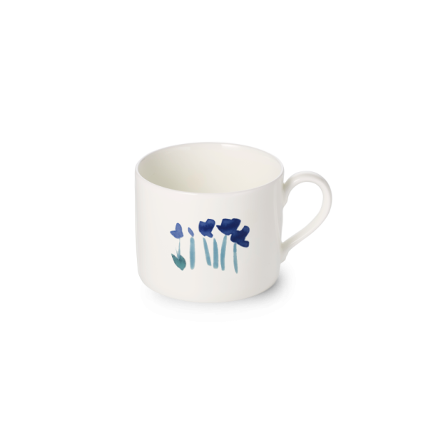 Dibbern Impression Blue Flower Conical Koffie-/theekop 0,25l