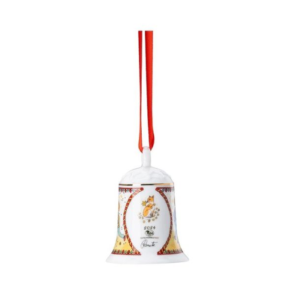 HUTSCHENREUTHER - Kerst 2024 - Kerstklok 2024 porselein