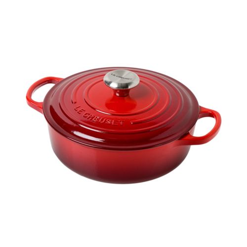 Aantrekkelijk zijn aantrekkelijk Marty Fielding Toezicht houden LE CREUSET - Signature - Braadpan 24cm laag Rood - Servies.nl