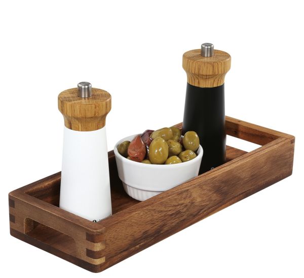 ZASSENHAUS - Accessoires - Serveerblad 32x12cm Acaciahout
