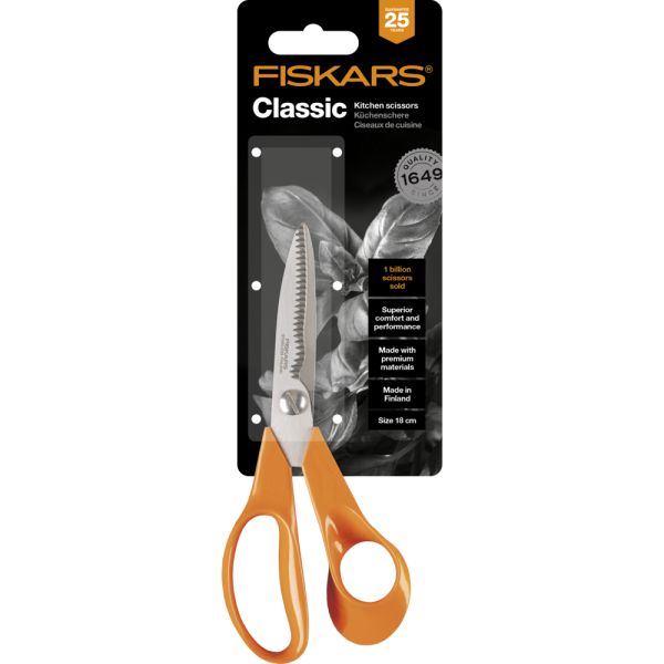 Fiskars - Classic - Schaar 21cm Oranje