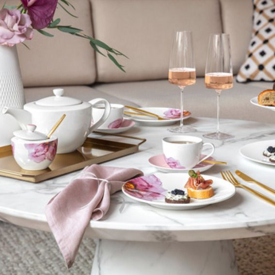 VILLEROY & BOCH - Metrochic- Champagneglas 0,44l s/2 NIEUW