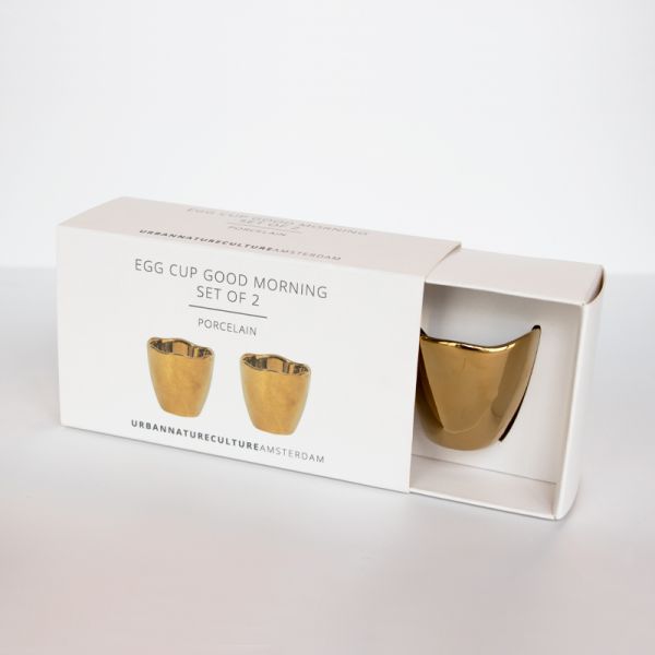 Urban Nature Culture - Good Morning - Eierdop set/2 Gold