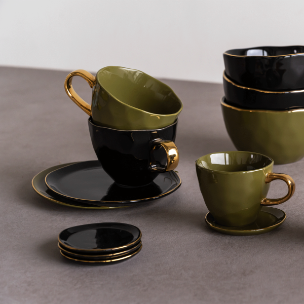 Urban Nature Culture - Good Morning - Bordje 17cm Black