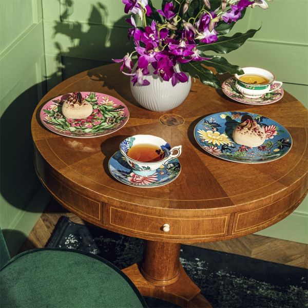 WEDGWOOD - Wonderlust - Theekop&schotel Menagerie