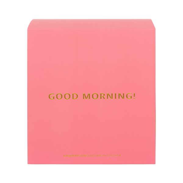 Urban Nature Culture - Good Morning Cup - 2 Cappuccino-/theekoppen en 2 bordjes 17cm Joyful A
