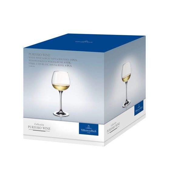 VILLEROY & BOCH - Purismo Wine - Witte wijnglas zacht+r 20cm