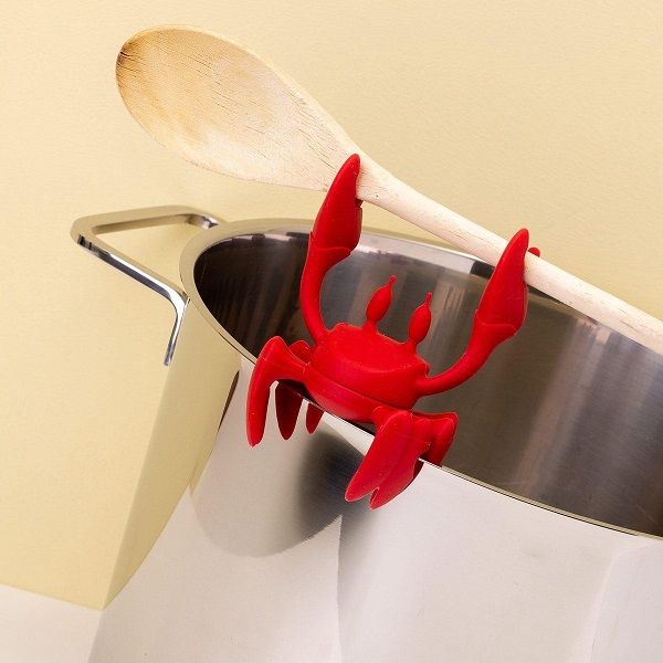 OTOTO - Cadeau - Krab Lepelhouder rood