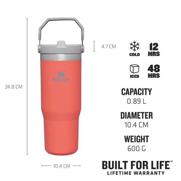 STANLEY - The Iceflow - Flip Straw tumbler 0,89l Guava