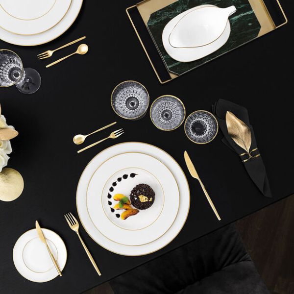 VILLEROY & BOCH - MetroChic d'Or - Bestekset 12 persoons 70-dlg