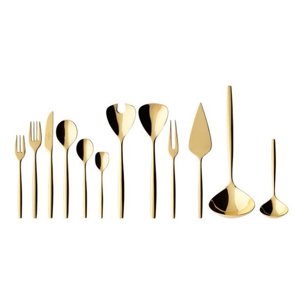 VILLEROY & BOCH - MetroChic d'Or - Bestekset 12 persoons 70-dlg