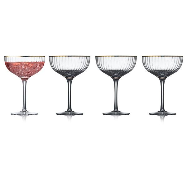 Lyngby - Palermo - Cocktailglas 0,31l Set/4 Goud