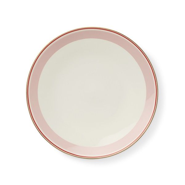 DIBBERN - Capri Coupe - Dinerbord 28cm Rose/Red