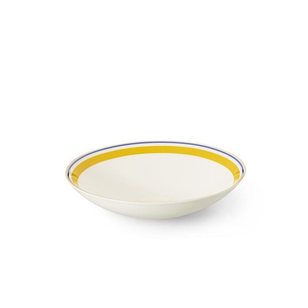 DIBBERN - Capri Coupe - Diep bord 20cm Yellow/Blue