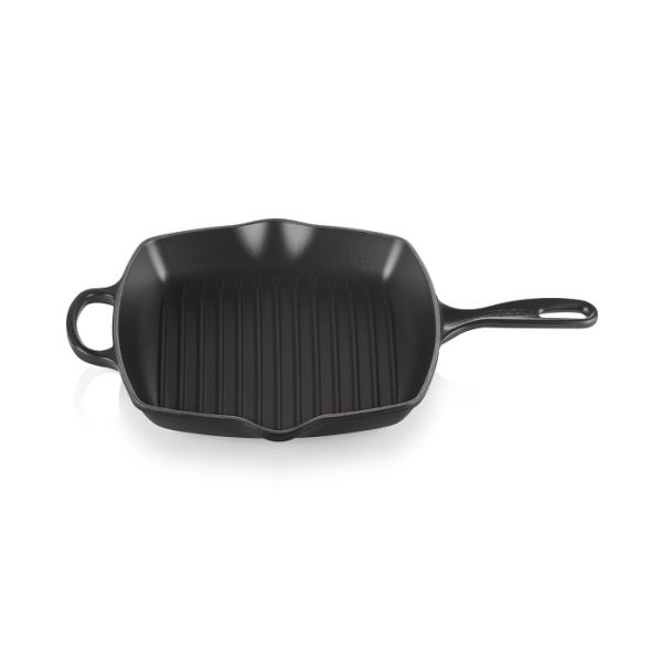 LE CREUSET - Signature - Grillpan 26cm Zwart