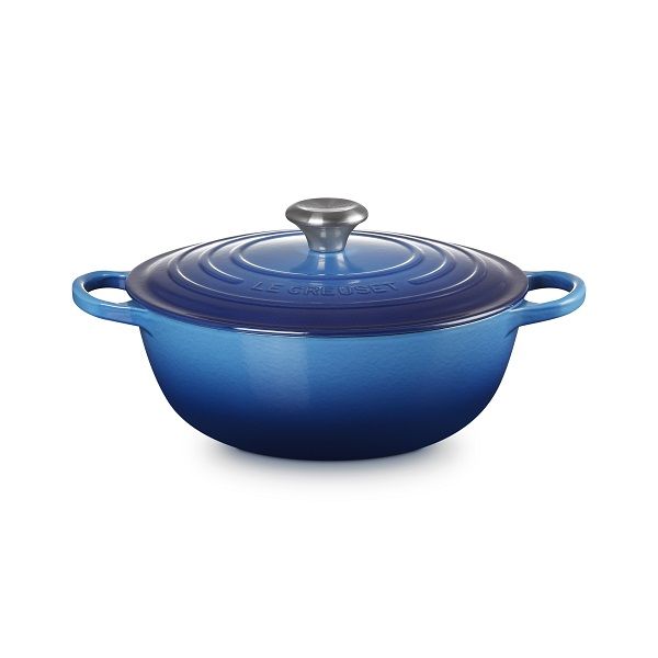 LE CREUSET - Signature - Marmite braadpan 26cm 5,30l Azure