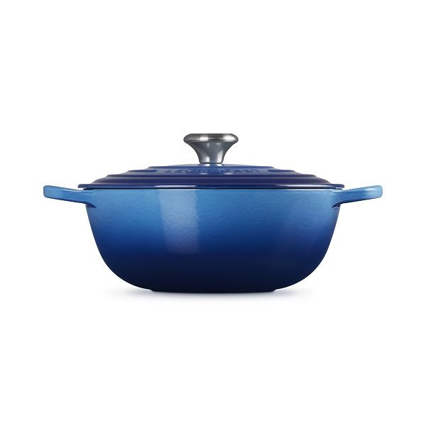 Le Creuset - Signature - Braadpan Marmite 26cm 5,30l Azure