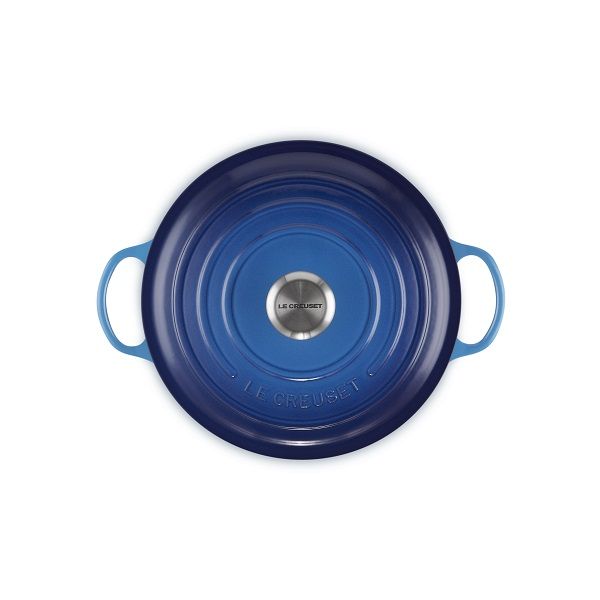 Le Creuset - Signature - Braadpan Marmite 26cm 5,30l Azure