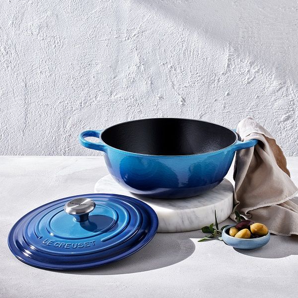 Le Creuset - Signature - Braadpan Marmite 26cm 5,30l Azure