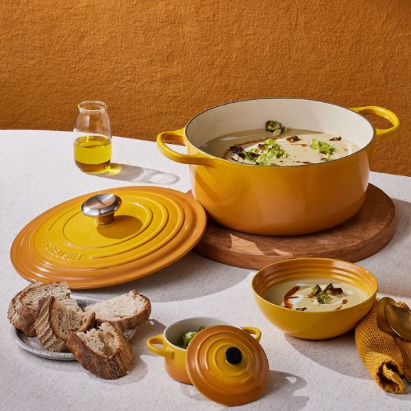 LE CREUSET - Siliconen - Spatel medium Premium Nectar