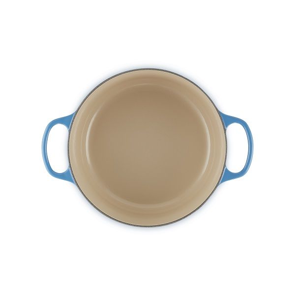 Le Creuset - Signature - Braadpan rond 26cm 5,30l Azure