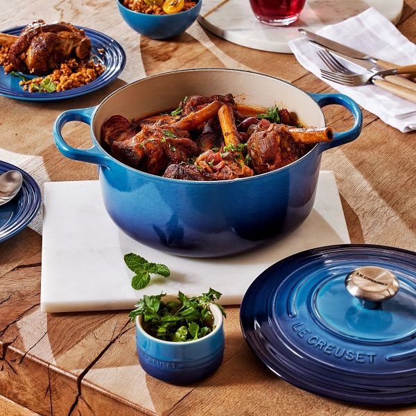 Le Creuset - Signature - Braadpan rond 26cm 5,30l Azure