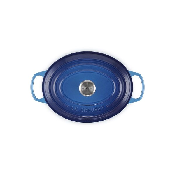 Le Creuset - Signature - Braadpan ovaal 27cm 4,10l Azure