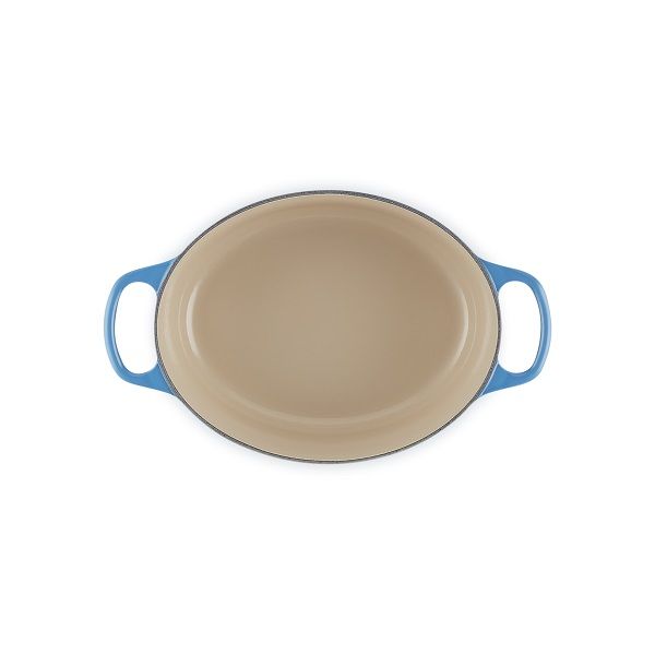 Le Creuset - Signature - Braadpan ovaal 27cm 4,10l Azure